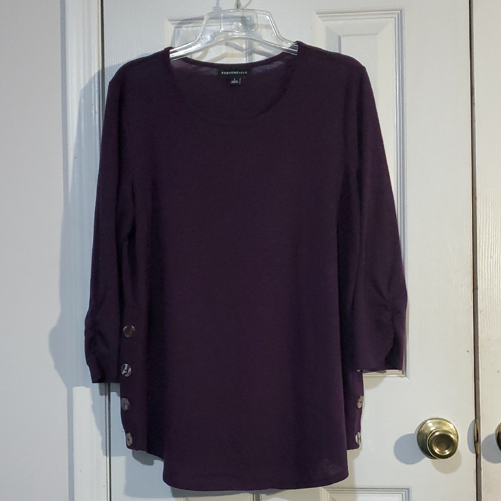 EUC Fortune + Ivy Blouse Size Large